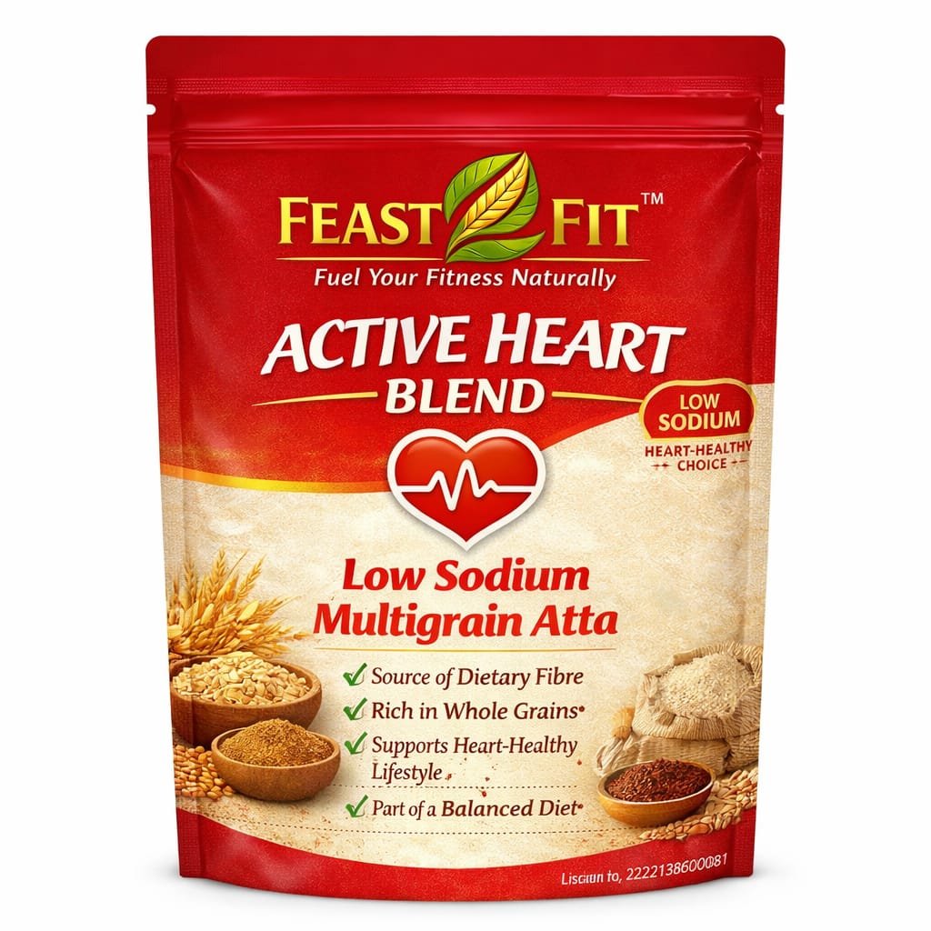 Active Heart Blend โ Premium Multigrain Atta 5KG